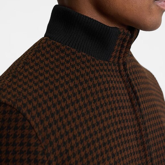 NWT Express Bomber Jacket- Houndstooth - Picture 4 of 7